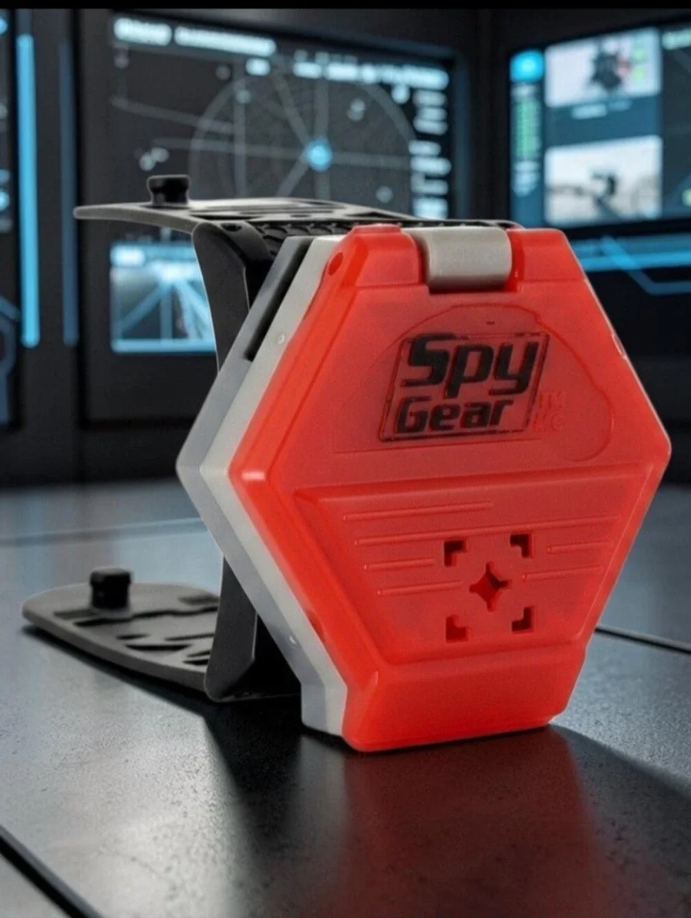 2012 McDonald's Spy Gear Collection Spy Disc Defense Watch Role Play Action Toy.